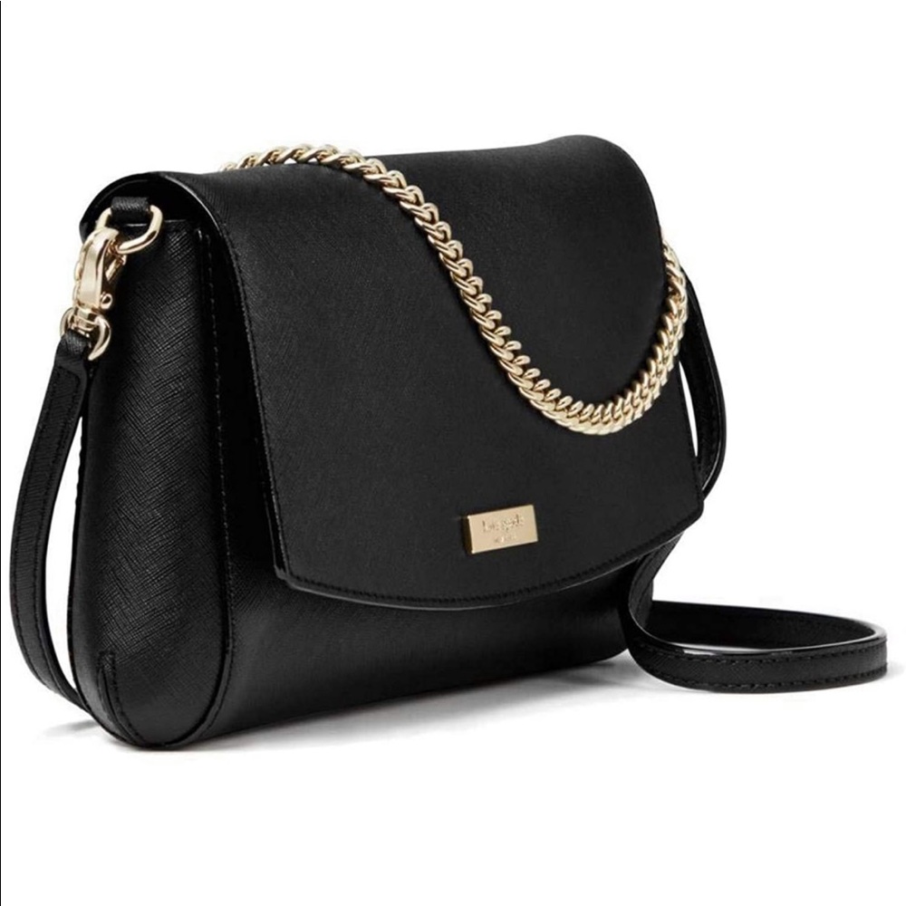 Kate Spade Laurel Way Greer Convertible Crossbody Purse in Black - Picture 8 of 12